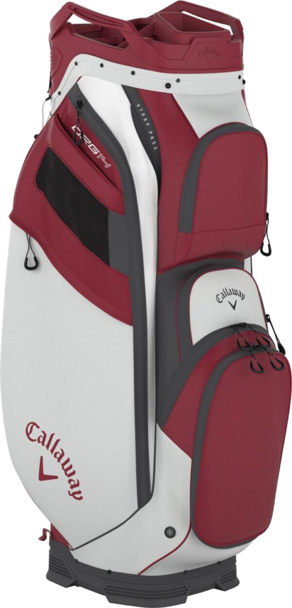 Callaway Org 14 (2025) Vognbag - White/Cardinal