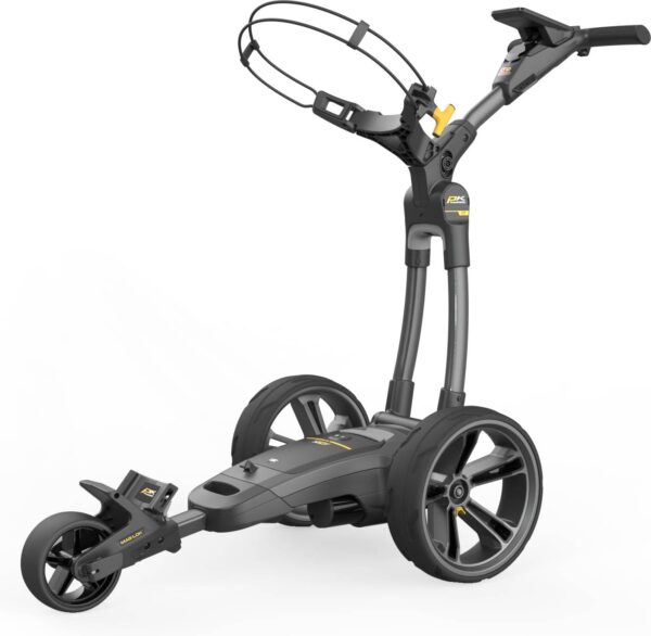 PowaKaddy CT12 GPS EBS Elektrisk golfvogn - Gun Metal - 260Wh, 29.6V (36 Huller)