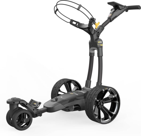 PowaKaddy RX12 GPS Elektrisk golfvogn - Black - 299Wh, 29.6V (36 Huller)