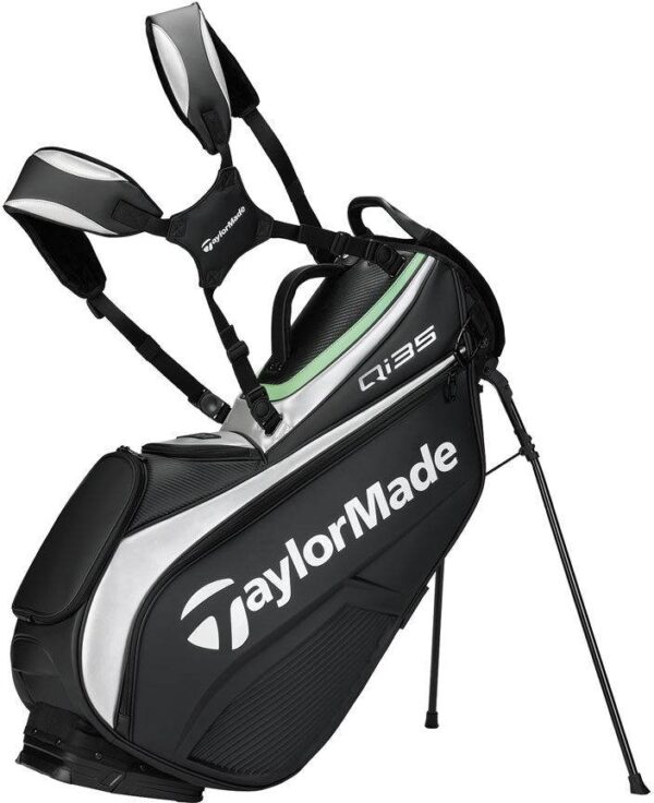 Taylormade Qi35 Tour Staff Bærebag - Green/Grey