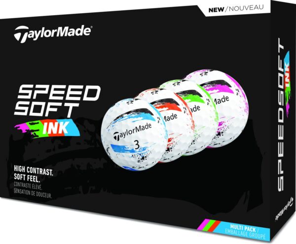 Taylormade SpeedSoft INK (2024) Golfbolde - Multi Pack