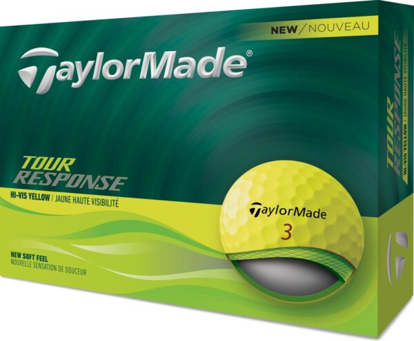 Taylormade Tour Response (2025) Golfbolde - Yellow