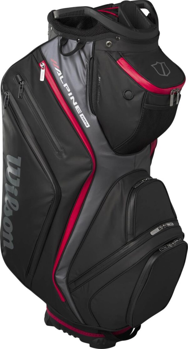 Wilson Alpine Dry (2025) Vandtæt Vognbag - Black/Gray/Red