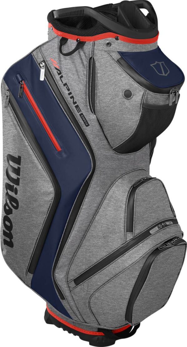 Wilson Alpine Dry (2025) Vandtæt Vognbag - Gray/Navy/Red