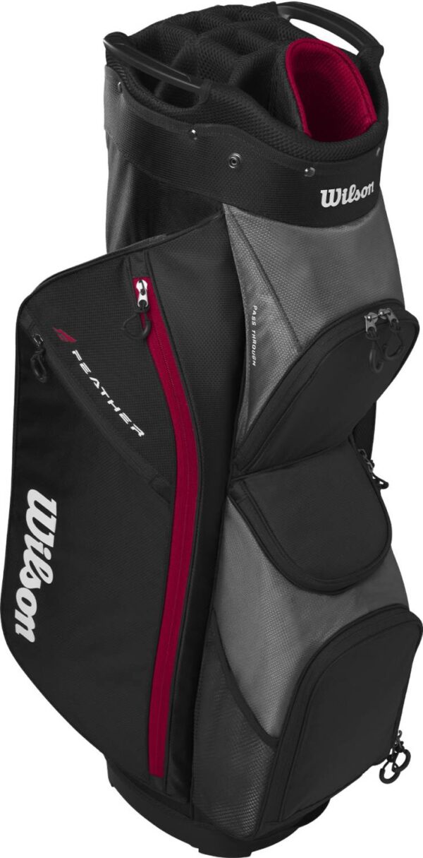 Wilson Feather (2025) Vognbag - Black/Grey/Red