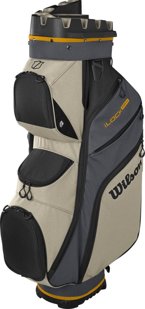 Wilson I-LOCK Dry (2025) Vandtæt Vognbag - Grey/Khaki/Orange